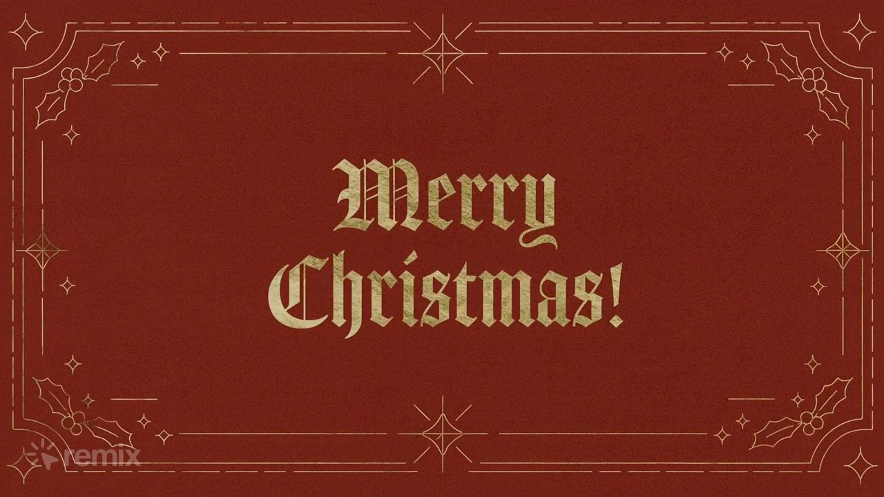 Merry Christmas: stinger
