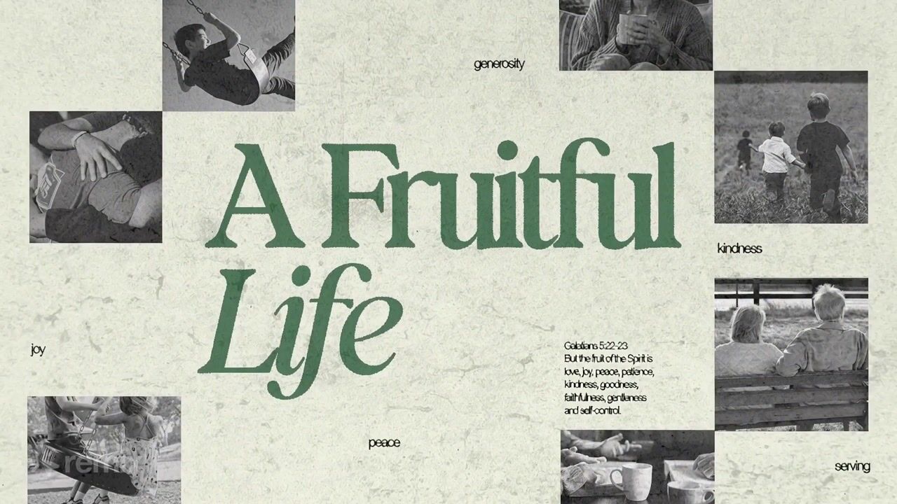 A Fruitful Life: stinger